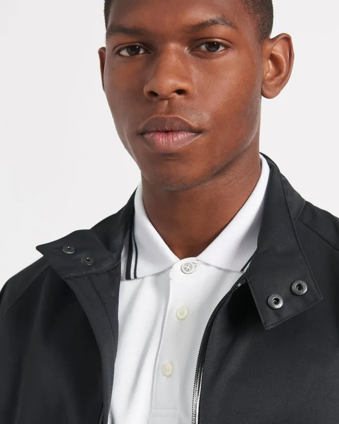 Men Ben Sherman Harrington Jackets Waterproof Harrington Jacket 8211 Black