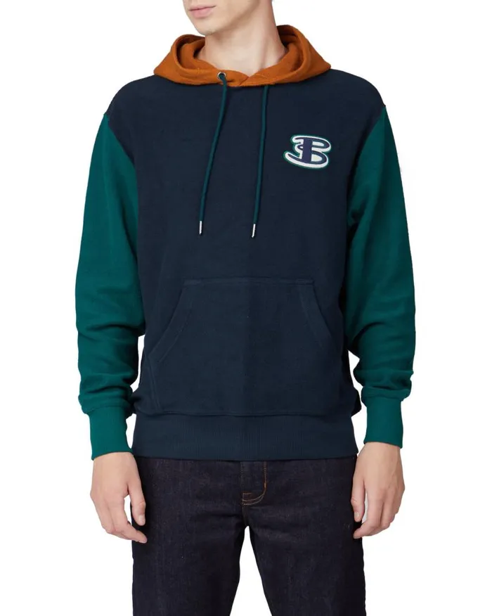 Men Ben Sherman Sweatshirts and Hoodies B By Reverse Loopback Hoodie 8211 Midnight Men Ben Sherman Sweatshirts and Hoodies B By Reverse Loopback Hoodie 8211 Midnight
