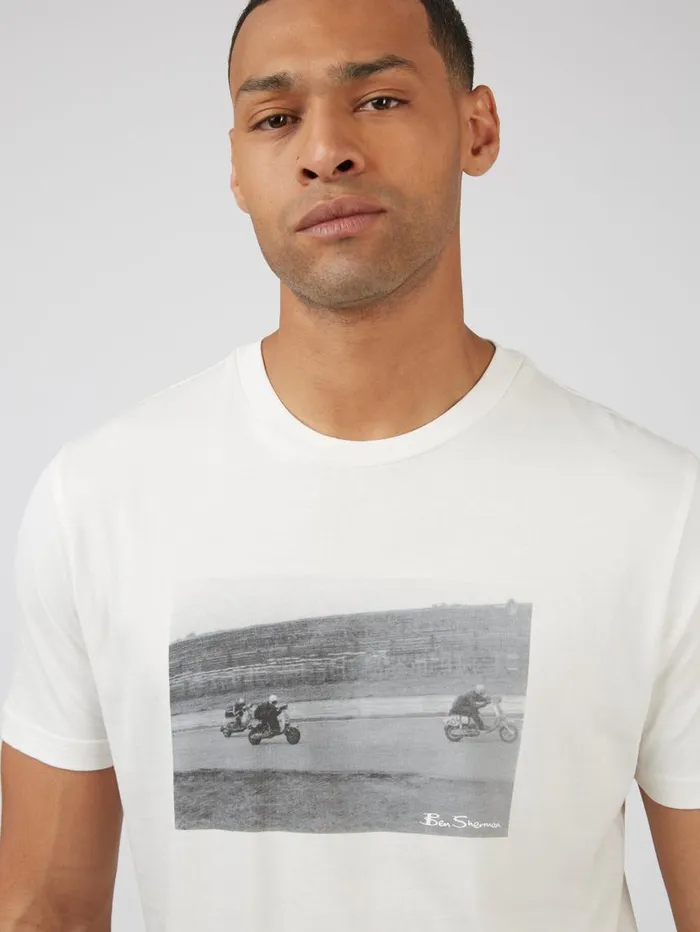 Men Ben Sherman TShirts and Graphic Tees Organic Jersey Heritage Racing Graphic Tee Men Ben Sherman TShirts and Graphic Tees Organic Jersey Heritage Racing Graphic Tee