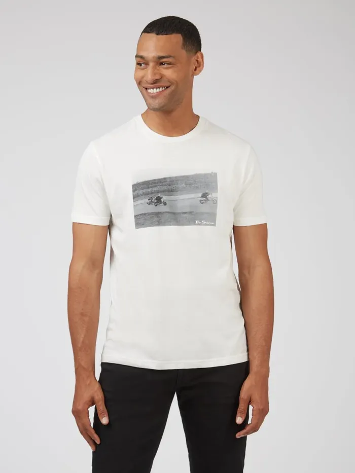 Men Ben Sherman TShirts and Graphic Tees Organic Jersey Heritage Racing Graphic Tee Men Ben Sherman TShirts and Graphic Tees Organic Jersey Heritage Racing Graphic Tee