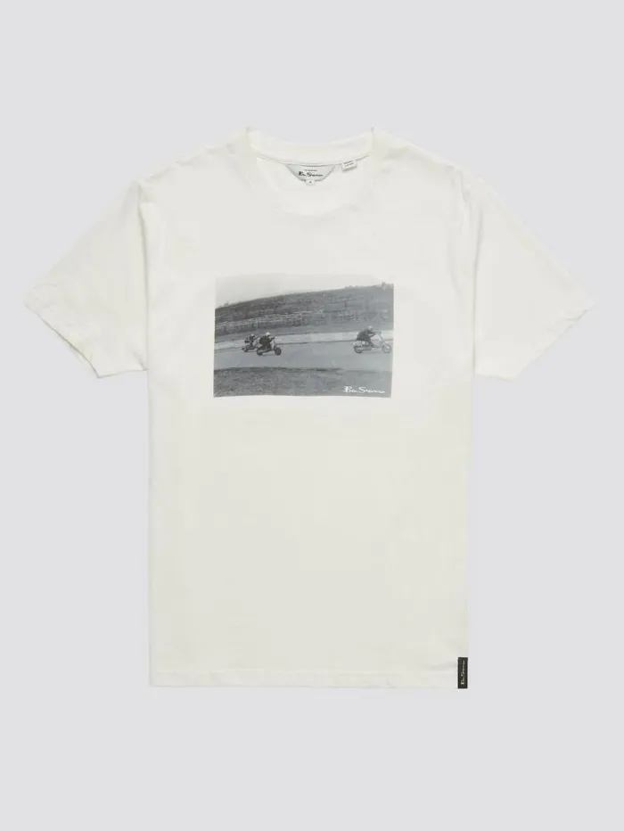 Men Ben Sherman TShirts and Graphic Tees Organic Jersey Heritage Racing Graphic Tee Men Ben Sherman TShirts and Graphic Tees Organic Jersey Heritage Racing Graphic Tee