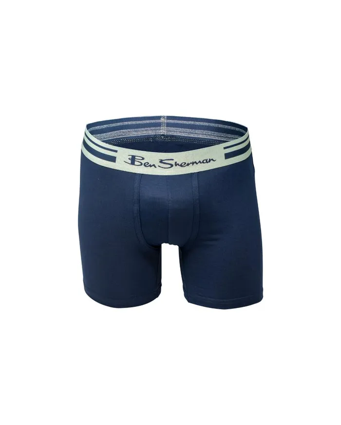 Men Ben Sherman Underwear 4Pack Microfiber Print and Solid NoFly Boxer Briefs 8211 Multi
