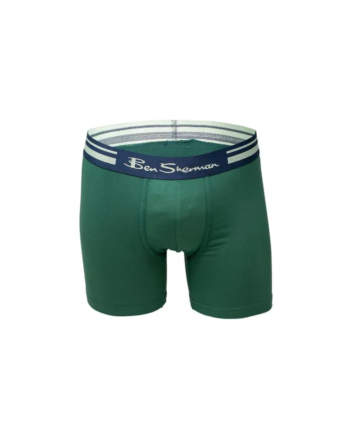 Men Ben Sherman Underwear 4Pack Microfiber Print and Solid NoFly Boxer Briefs 8211 Multi