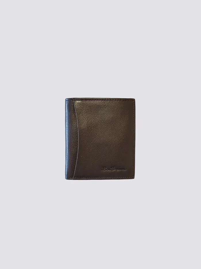 Men Ben Sherman Wallets and Card Holders Arden Leather Micro Wallet 8211 Brown Men Ben Sherman Wallets and Card Holders Arden Leather Micro Wallet 8211 Brown