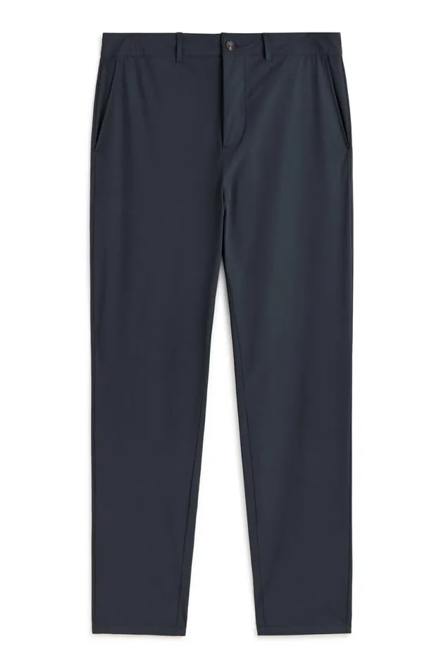 Men Blue Jarama Trousers Ecoalf Trousers