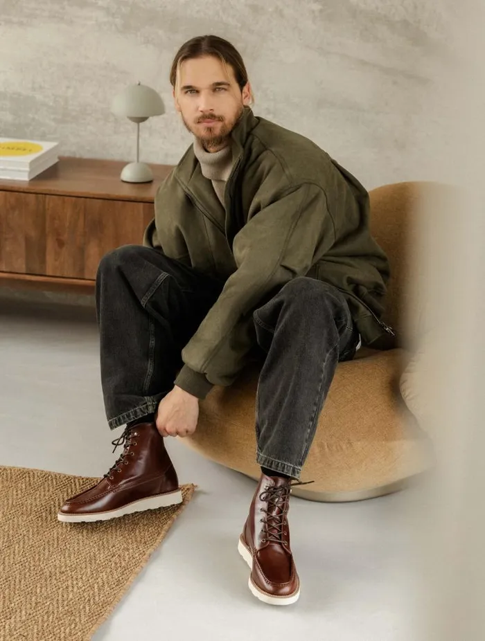 Men Boots Bobbies Cody Coffee Liqueur