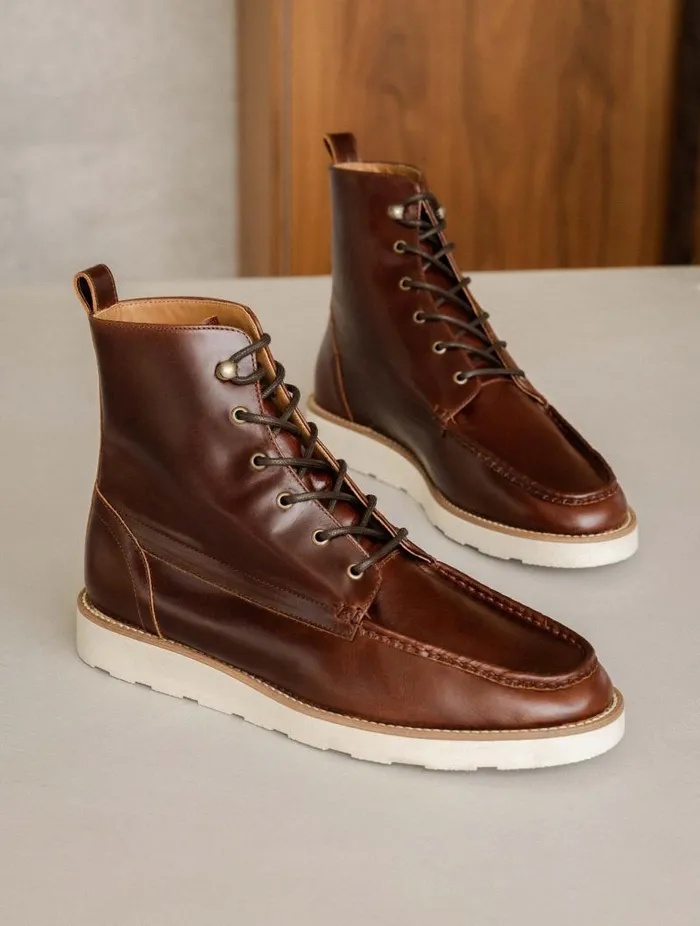 Men Boots Bobbies Cody Coffee Liqueur