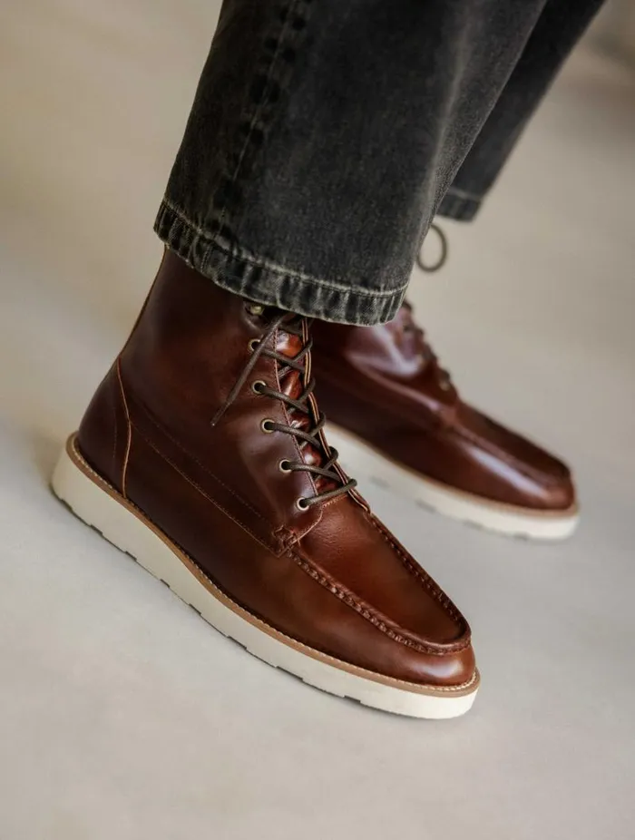 Men Boots Bobbies Cody Coffee Liqueur