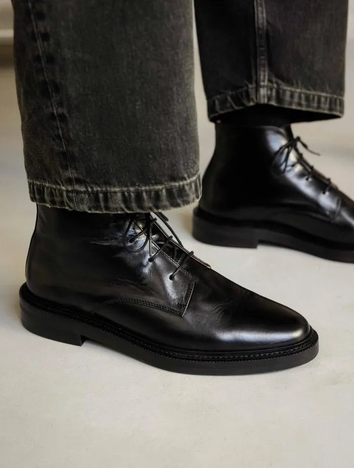 Men Boots Bobbies Hakel Tuxedo Black Men Boots Bobbies Hakel Tuxedo Black