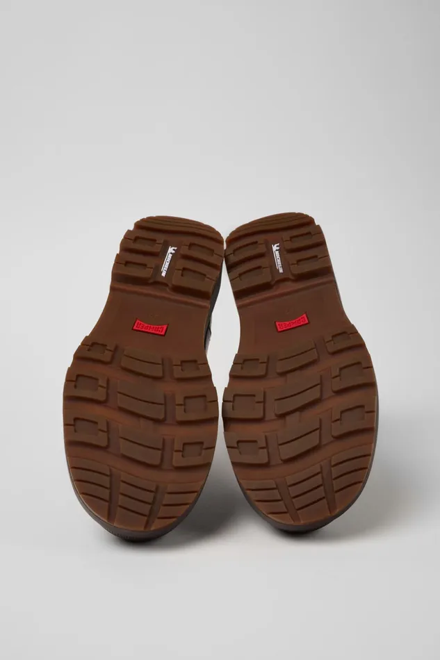 Men Brutus Trek HYDROSHIELD MICHELIN Brown Leather Ankle Boots Camper Ankle Boots Men Brutus Trek HYDROSHIELD MICHELIN Brown Leather Ankle Boots Camper Ankle Boots