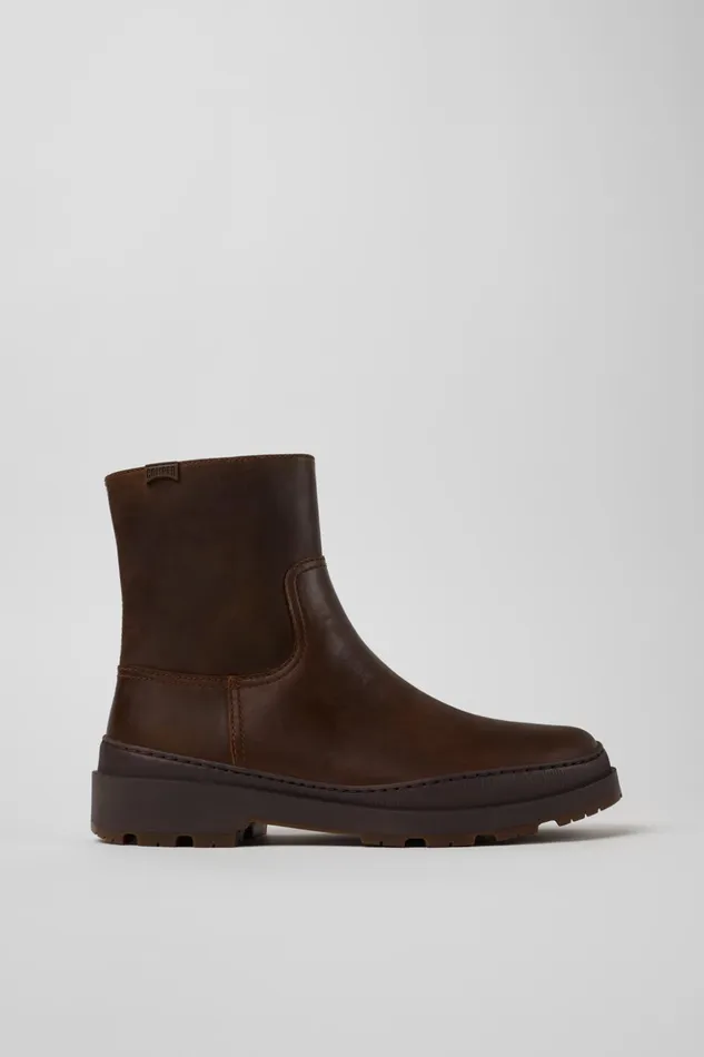 Men Brutus Trek MICHELIN Brown Nubuck Boots Camper Ankle Boots Men Brutus Trek MICHELIN Brown Nubuck Boots Camper Ankle Boots