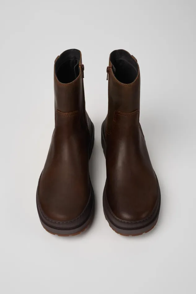 Men Brutus Trek MICHELIN Brown Nubuck Boots Camper Ankle Boots Men Brutus Trek MICHELIN Brown Nubuck Boots Camper Ankle Boots