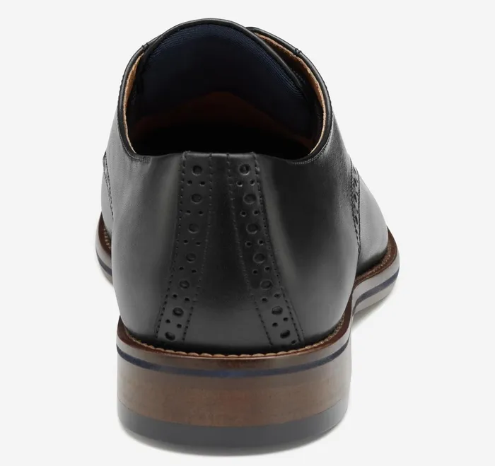Men Conard 20 Plain Toe Black Full Grain JohnstonandMurphy LaceUps Men Conard 20 Plain Toe Black Full Grain JohnstonandMurphy LaceUps