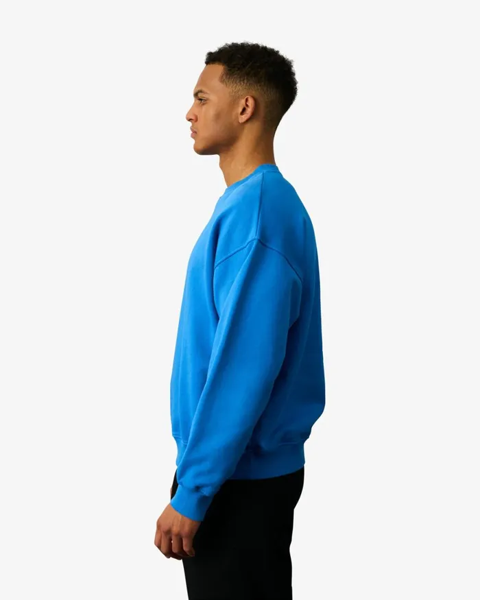 Men Crewneck Sweatshirts Colorful Standard Organic Oversized Crew Oyster Grey