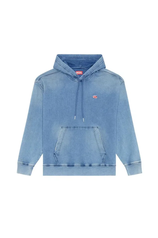 Men DUmRibNe Light Blue Diesel Sweaters Men DUmRibNe Light Blue Diesel Sweaters