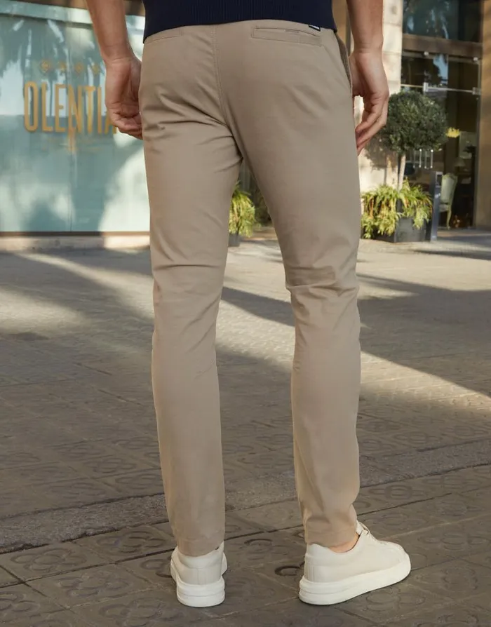 Men Dark Stone Slim Fit Chino Trousers Threadbare Chinos Men Dark Stone Slim Fit Chino Trousers Threadbare Chinos