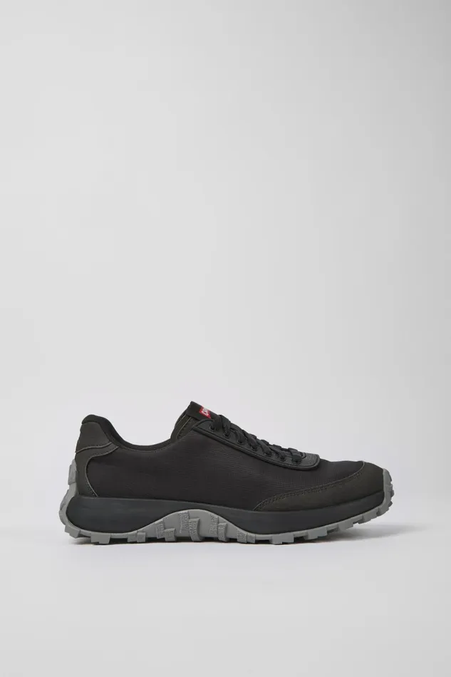 Men Drift Trail Black Textile And Nubuck Sneakers Camper Sneakers Men Drift Trail Black Textile And Nubuck Sneakers Camper Sneakers