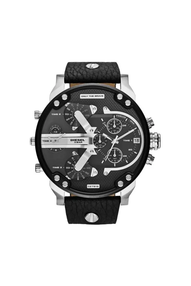 Men Dz7313 Mr Daddy 20 Black Diesel Watches