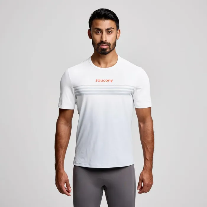 Men Endorphin Short Sleeve Cloud Saucony Tops