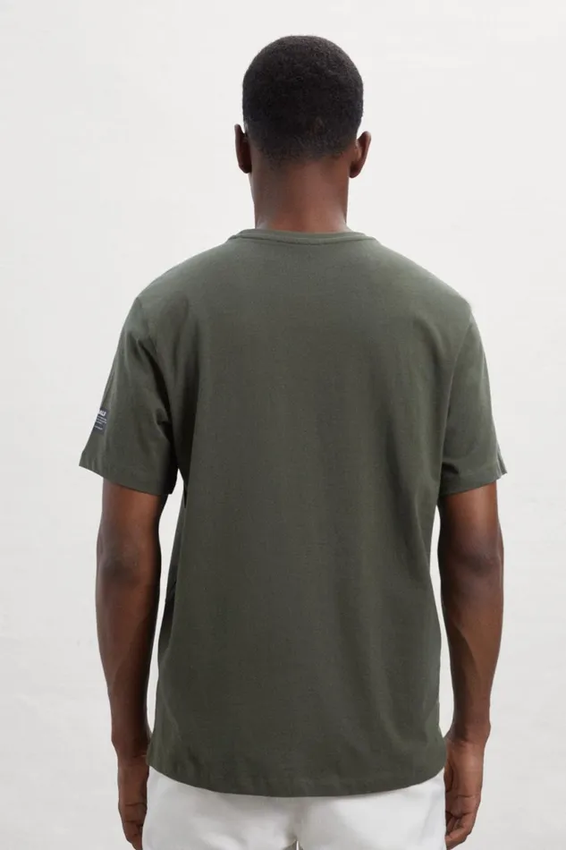 Men Green Great B TShirt Ecoalf TShirts