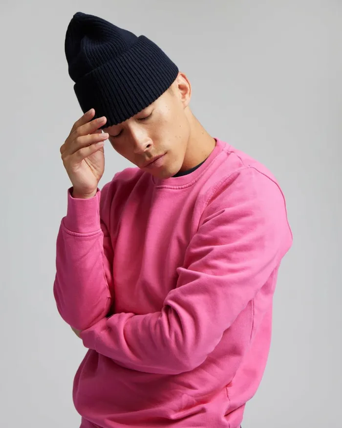 Men Hats Colorful Standard Merino Wool Hat Lava Grey