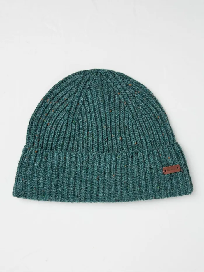 Men Hats Fat Face Teal Green Fisherman Beanie