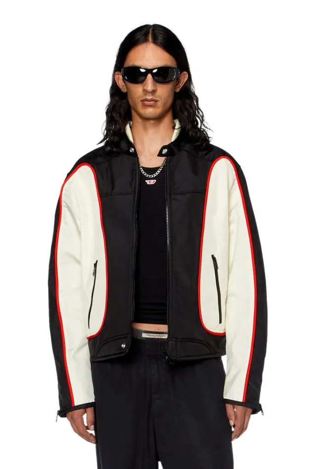 Men JBlink Blackwhite Diesel Outerwear And Jackets Men JBlink Blackwhite Diesel Outerwear And Jackets