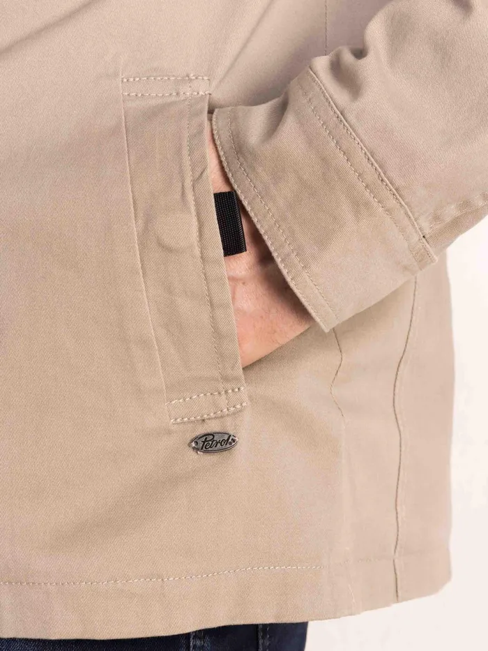 Men Jackets Petrol Industries Field Jacket Wild Dessert