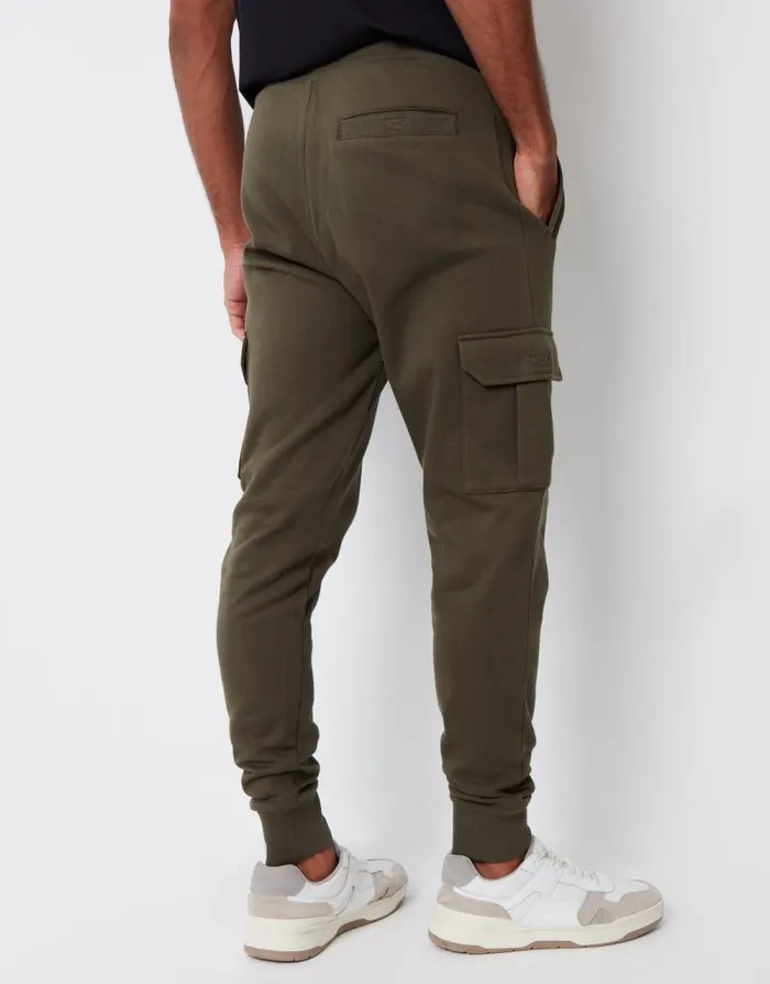 Men Khaki Cargo Style Joggers Threadbare Joggers Men Khaki Cargo Style Joggers Threadbare Joggers