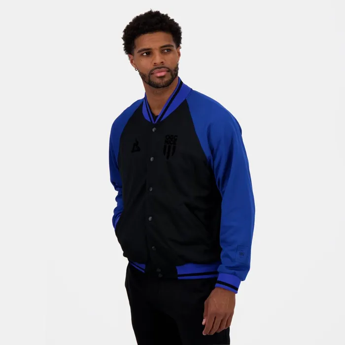 Men Le Coq Sportif Sweatshirts OGC Nice ZipUp Sweatshirtshirt