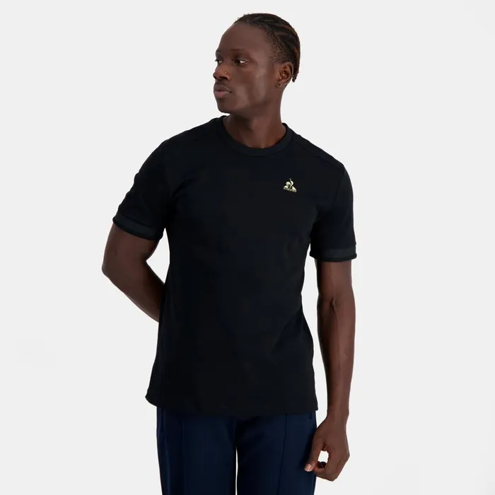 Men Le Coq Sportif Tshirts And Tops Coq D039or TShirt En Interlock 240g Coton Black Men Le Coq Sportif Tshirts And Tops Coq D039or TShirt En Interlock 240g Coton Black