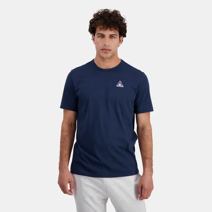 Men Le Coq Sportif Tshirts And Tops Essentiels Tshirt Homme Dress Blues