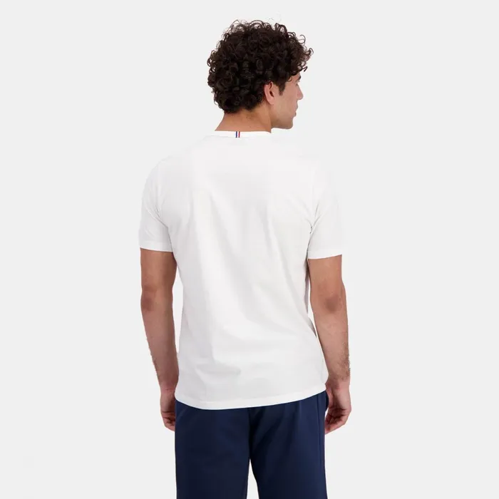 Men Le Coq Sportif Tshirts And Tops Essentiels Tshirt Homme New Optical White