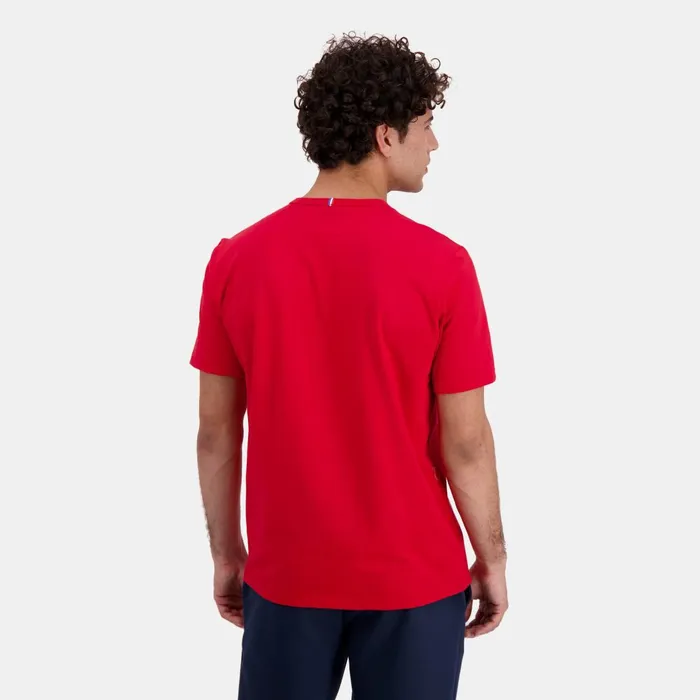 Men Le Coq Sportif Tshirts And Tops Essentiels Tshirt Homme Pur Rouge Men Le Coq Sportif Tshirts And Tops Essentiels Tshirt Homme Pur Rouge