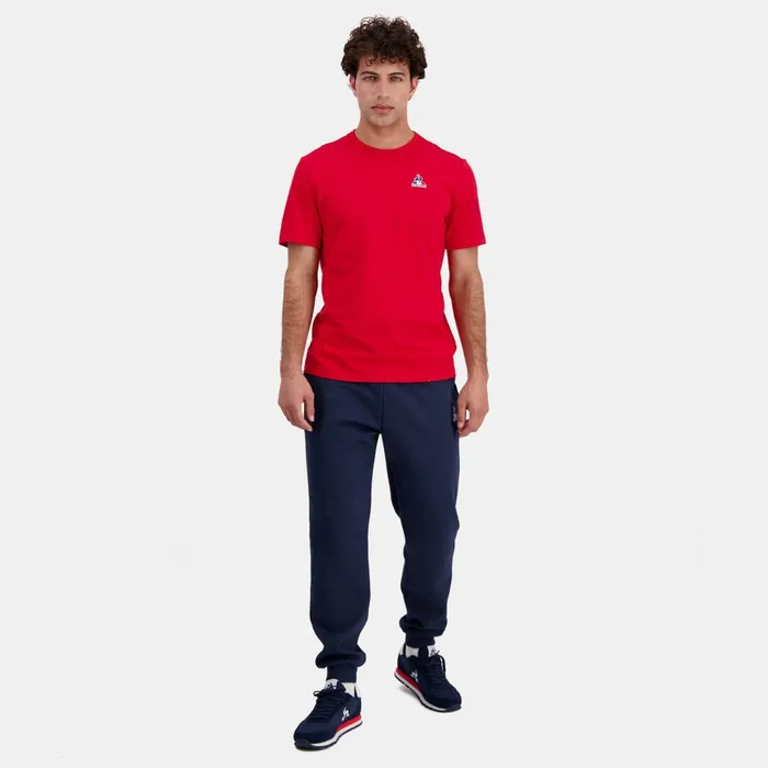 Men Le Coq Sportif Tshirts And Tops Essentiels Tshirt Homme Pur Rouge Men Le Coq Sportif Tshirts And Tops Essentiels Tshirt Homme Pur Rouge