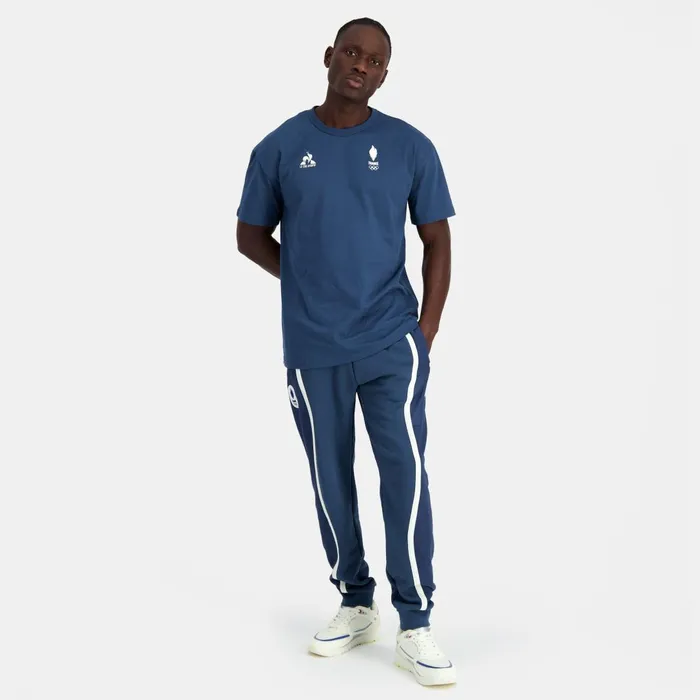 Men Le Coq Sportif Tshirts And Tops France039s Olympic Team TShirt Insignia Blue
