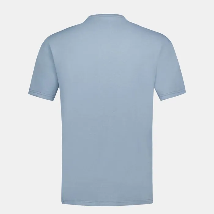 Men Le Coq Sportif Tshirts And Tops Paris 2024 Capsule Tshirt SaintDenis Faded Denim