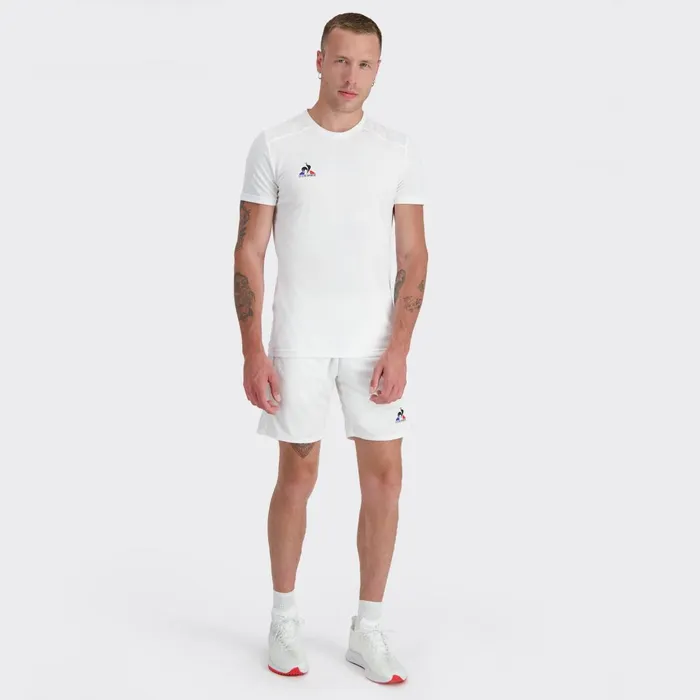 Men Le Coq Sportif Tshirts And Tops Tennis TShirt New Optical White Men Le Coq Sportif Tshirts And Tops Tennis TShirt New Optical White