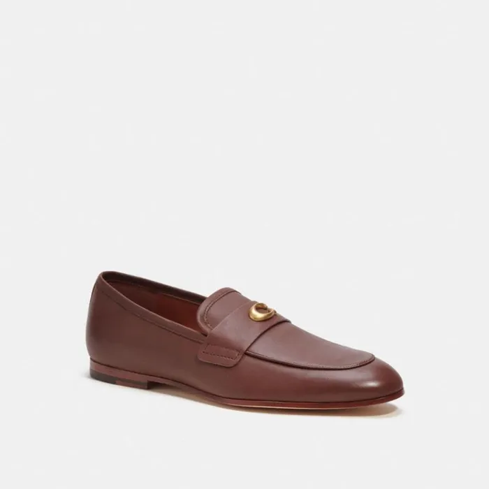 Men Loafers and Drivers Coach Sculpted Signature Loafer Saddle