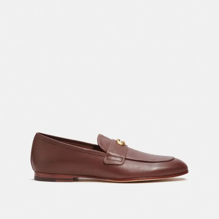 Men Loafers and Drivers Coach Sculpted Signature Loafer Saddle