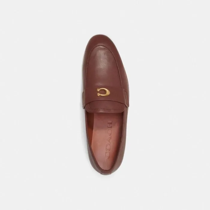 Men Loafers and Drivers Coach Sculpted Signature Loafer Saddle