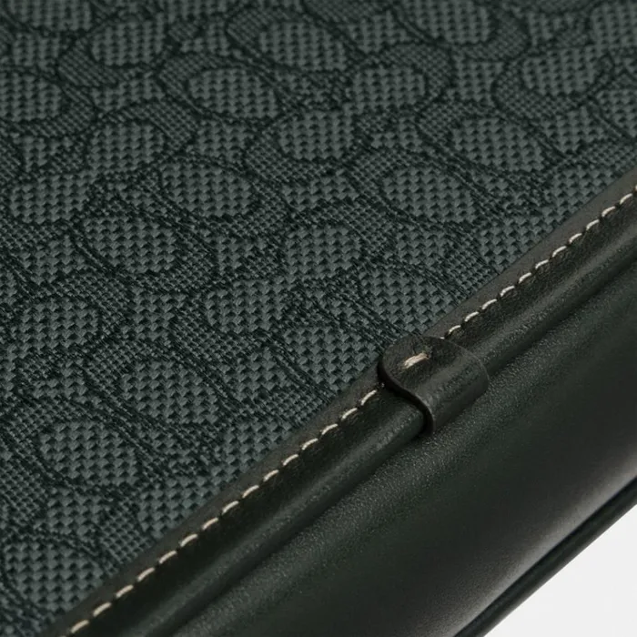 Men Messenger and Crossbody Coach Charter Slim Crossbody In Micro Signature Jacquard Amazon Green Men Messenger and Crossbody Coach Charter Slim Crossbody In Micro Signature Jacquard Amazon Green