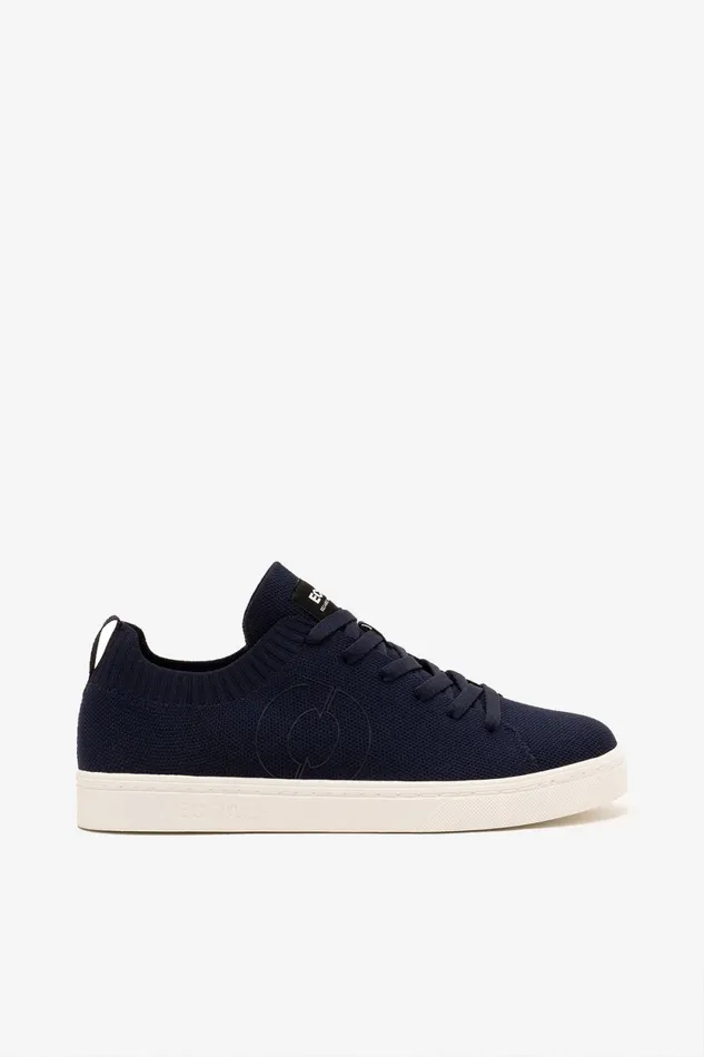 Men Navy Blue Jersey Trainers Ecoalf Sneakers