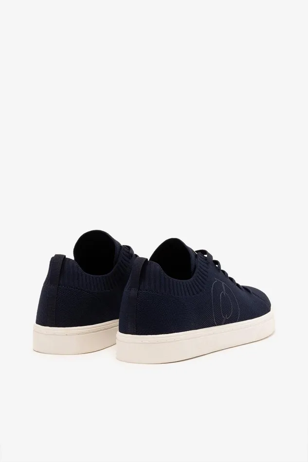 Men Navy Blue Jersey Trainers Ecoalf Sneakers
