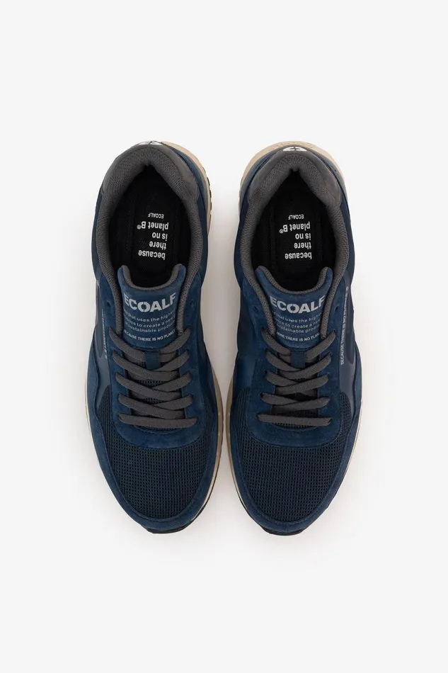 Men Navy Blue Sicilia Trainers Ecoalf Sneakers