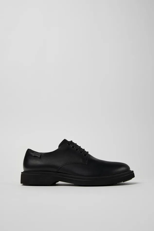 Men Norman Black Leather Shoes Camper Formal Shoes Men Norman Black Leather Shoes Camper Formal Shoes