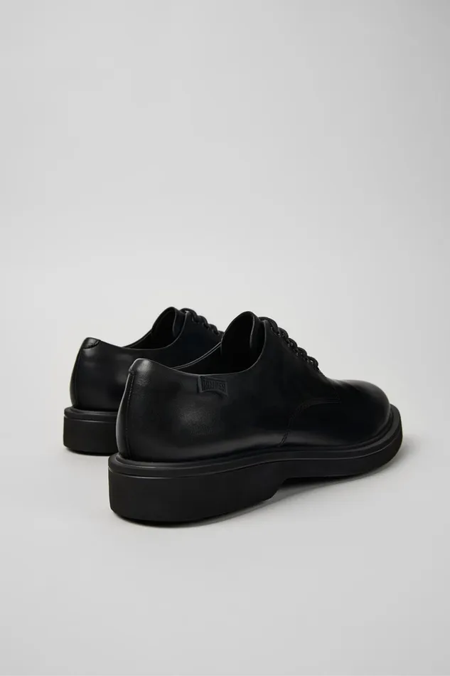 Men Norman Black Leather Shoes Camper Formal Shoes Men Norman Black Leather Shoes Camper Formal Shoes
