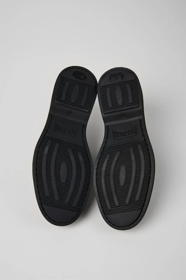 Men Norman Black Leather Shoes Camper Formal Shoes Men Norman Black Leather Shoes Camper Formal Shoes