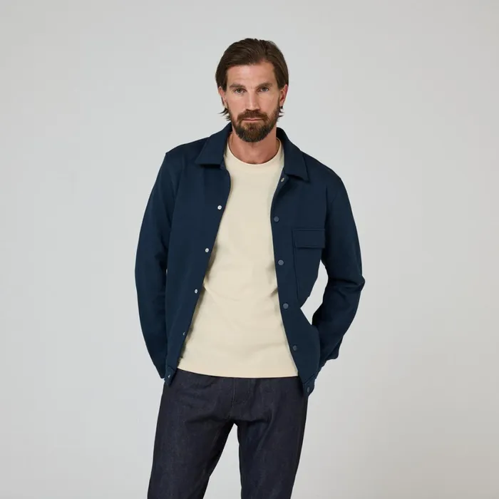 Men Oliver Sweeney Shirts Burras Navy