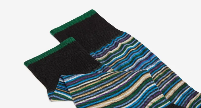 Men Oliver Sweeney Socks Nile Blue Men Oliver Sweeney Socks Nile Blue